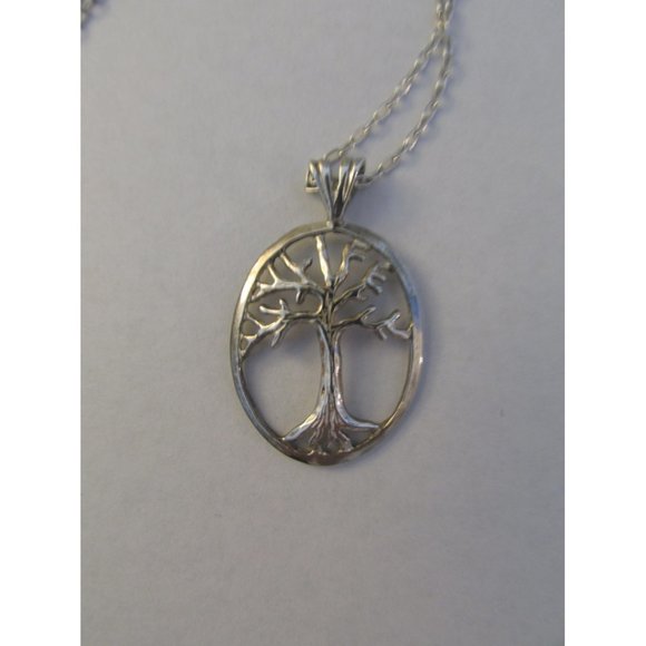 Silver Tree of Life Necklace - Picture 1 of 3